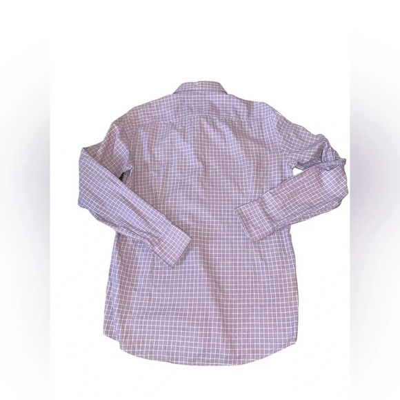 Hugo Boss Men's Slim Fit Plaid Long Sleeve Dress Shirt - Picture 5 of 10